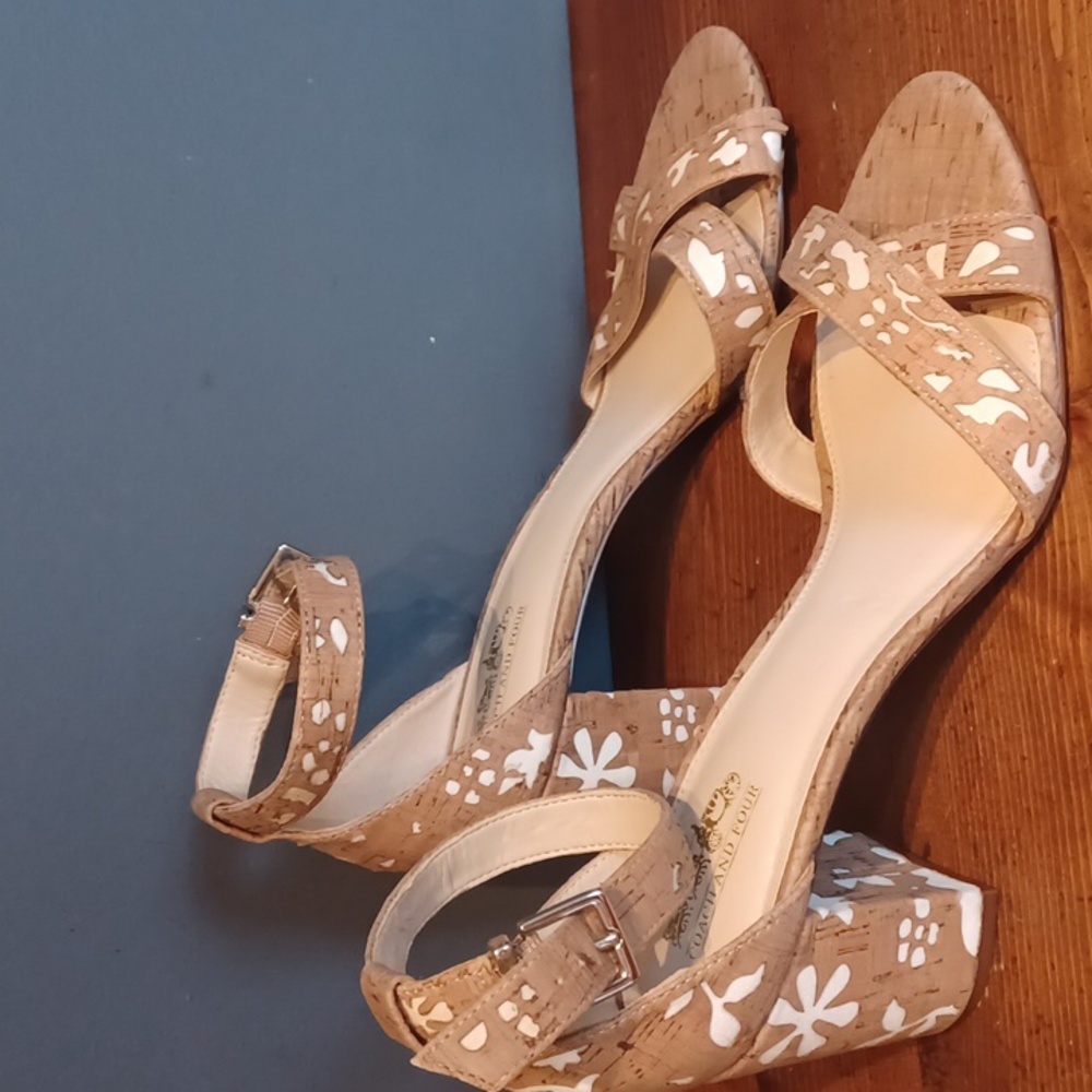 Coach block heels